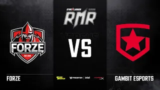 [RU] forZe vs Gambit | Карта 2: Dust2 | StarLadder CIS RMR Main Event Group Stage