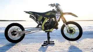 700cc 2 stroke Zabel Dirt Bike - Test Ride