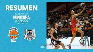 Valencia Basket - Fundación Bilbao Basket Fundazioa (93-54) RESUMEN |  Minicopa Endesa 2022