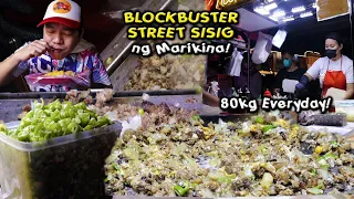 BLOCKBUSTER SISIG ng Marikina WALANG PUKNAT ANG PILA! | ALLY'S SISIG | KUYA DEX (HD)