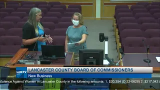 Lancaster County Board of Commissioners Meeting August 9, 2022