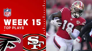 49ers Top Plays from Week 15 vs. Falcons | San Francisco 49ers