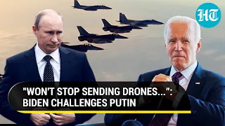 Russian Jets Vs U.S. Drones: Biden Dares Putin After Black Sea Encounter; 'Will Continue To Fly...'