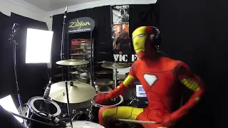 Iron Man   Drum Cover   Black Sabbath   Halloween Cove