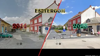 Így változott Esztergom (2011 vs. 2023)
