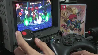 レインボーコットン XE-1 AP & サイバースティック &HORI PADでCO-OP プレイ クリア