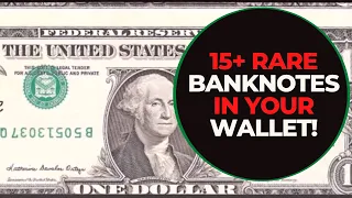 Look For These Bills in Your Wallet! Rare Dollar Bills Worth TONS of Money $$$