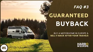 Guaranteed Buyback schemes in Europe |  Buy a motorhome and sell it back after your travels.