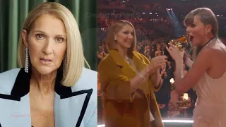 Celine Dion Reacts To Giving Taylor Swift Grammy
