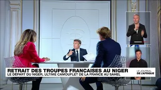Le retrait des troupes françaises au Niger, ultime camouflet pour la France au Sahel • FRANCE 24