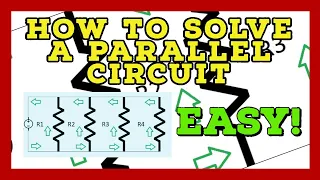 How to Solve a Parallel Circuit easily! Step by Step - The Electrical Guide