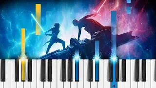 Star Wars: The Rise of Skywalker - Final Trailer - EASY Piano Tutorial