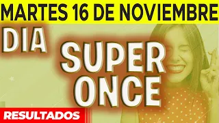 Resultado del sorteo Super Once Dia del Martes 16 de Noviembre del 2021.