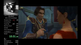 Prince of Persia The Sands of Time: any% Zipless Speedrun in 1:37:29