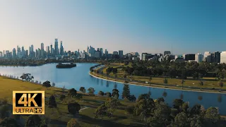 Albert Park And Lake Melbourne, Australia