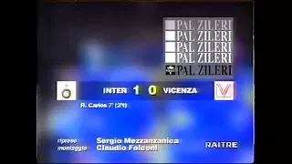 1995-96 (1a - 27-08-1995) INTER-Vicenza 1-0 [R.Carlos] Servizio D.S.Rai3