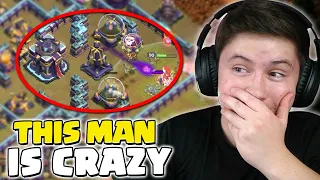 Yatta CRAZY MAN Charges Monolith & Townhall for Golden TICKET (Clash of Clans)