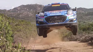 WRC Rally Italia Sardegna 2023 - Day 2 | Crazy Jumps & Max Attack  [HD]