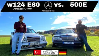 Mercedes w124 E60 AMG vs. 500E inceledik | #60