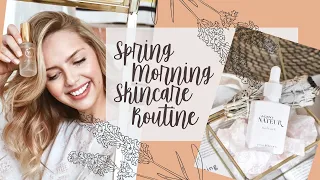 Spring Morning Skincare Routine | Using Green + Clean Beauty Products (Ingredient Breakdown)