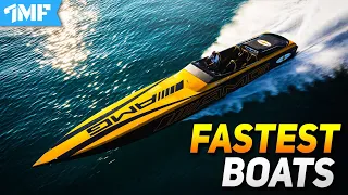 Top 10 FASTEST BOATS IN THE WORLD