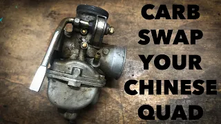Swap Your Chinese ATV Carb - DIY