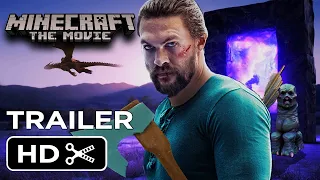 MINECRAFT : The Movie (2023) Live Action Jason Momoa Teaser Trailer Concept HD