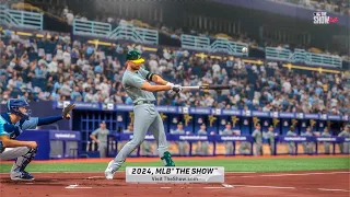 Oakland Athletics vs Tampa Bay Rays 5/29/2024 MLB The Show 24 Gameplay