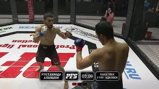 2 бой турнира #pfs2🔥 Рустамзода Аламшои vs Канатбек Уулу Эдилбек