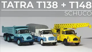 Schuco Tatra T138/148 vs. Igra comparison