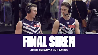 POST-GAME PODCAST | Final Siren with Jye Amiss & Josh Treacy