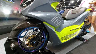 New 2022 Honda PCX 160 Custom | #BangkokInternationalMotorShow2021 | #TrendingMotoPH