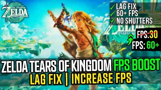 BEST PC Settings for ZELDA Tears Of The Kingdom 🔧- (Optimize FPS & Visibility) - FPS Boost Guide!