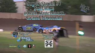 Super Stocks #7, Full Race, 65th Hutchinson Nationals, 07/15/21