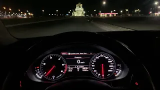 Audi A6 C7 3.0 TDI 0-100 acceleration/0-100 разгон