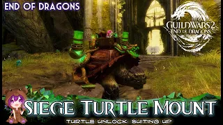 GW2 - Turtle Unlock: Suiting Up (Siege Turtle Mount collection achievement)
