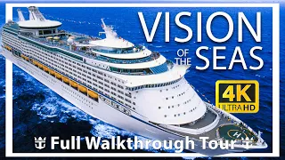 Vision of the Seas | Full Walkthrough Ship  Tour & Review | 4K Ultra HD | Royal Caribbean