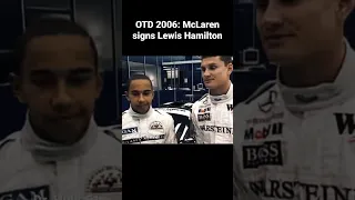 🗓️ On This Day 2006 | McLaren Announces Lewis Hamilton for 2007 F1 Season