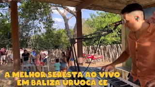 Gildenes Araújo e seus teclados a melhor seresta do interior,ao vivo em baliza uruoca ce