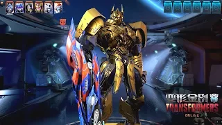 TRANSFORMERS Online - Optimus Prime Golden Warriors The Last Knight Heart of Cybertron Gameplay