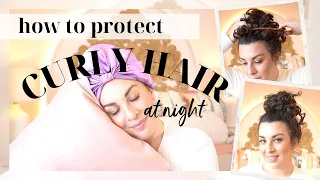 How to Protect Curly Hair at Night