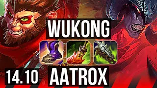 WUKONG vs AATROX (TOP) | 11/2/13, 1300+ games, Godlike | KR Grandmaster | 14.10