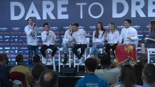 D-mol & Danijel Alibabic - Zauvijek moja (Press Conference Eurovision 2019)