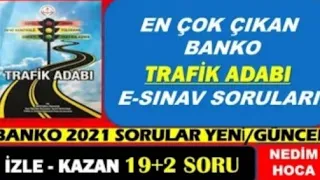 Trafik Adabı Çıkmış Sorular Derleme-40