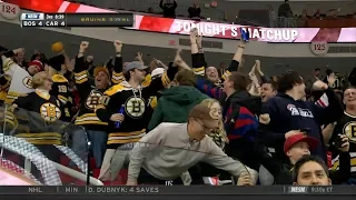 Bruins down 4-1 in the 3rd, win 6-4 on Pastrnak's hat trick 3/13/18