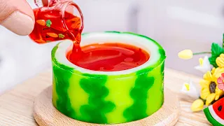 1001+ Best Of Miniature Watermelon Cake Decorating l Best Of Tiny Cakes Compilation By Yummy Bakery