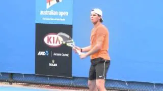 Rafa Watch - Day 2 practice Australian Open 2011