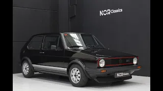 VW GOLF MK1 GTI 1.8 Rabbit Edition 1983 | Presentation | Test drive | Engine Sound