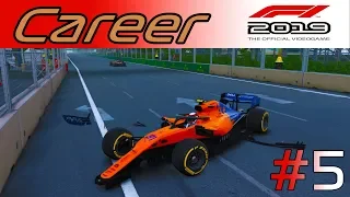 F1 2019 КАРЬЕРА #5 - КАТАСТРОФА