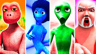 Dame tu cosita VS Bad Santa VS Patila VS Me Kemaste VS Gummy Bear Funny Color dance challenge